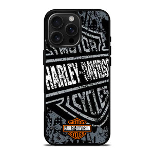 MOTORCYCLES HARLEY DAVIDSON LOGO iPhone 16 Pro Max Case Cover