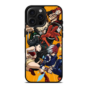 MY HERO ACADEMIA MANGA CHARACTER iPhone 16 Pro Max Case Cover