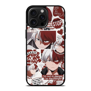 MY HERO ACADEMIA SHOTO TODOROKI QUOTE iPhone 16 Pro Max Case Cover MY HERO ACADEMIA SHOTO TODOROKI QUOTE iPhone 16 Pro Max Case Cover