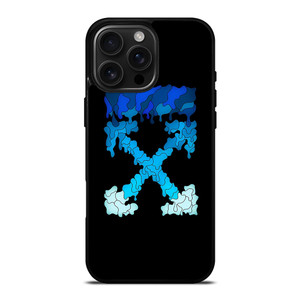 OFF WHITE LOGO MELTING iPhone 16 Pro Max Case Cover OFF WHITE LOGO MELTING iPhone 16 Pro Max Case Cover