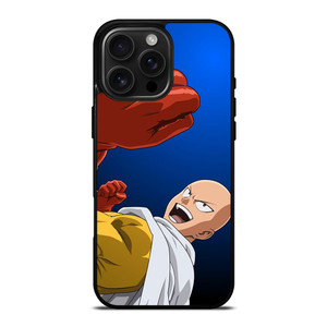 ONE PUNCH MAN SAITAMA FIGHT iPhone 16 Pro Max Case Cover ONE PUNCH MAN SAITAMA FIGHT iPhone 16 Pro Max Case Cover