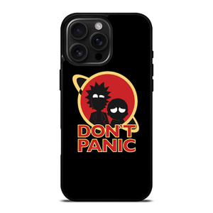 RICK AND MORTY DONT PANIC iPhone 16 Pro Max Case Cover RICK AND MORTY DONT PANIC iPhone 16 Pro Max Case Cover