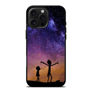 RICK AND MORTY GALAXY iPhone 16 Pro Max Case Cover RICK AND MORTY GALAXY iPhone 16 Pro Max Case Cover