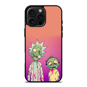 RICK AND MORTY HALLOWEEN ZOMBIES iPhone 16 Pro Max Case Cover RICK AND MORTY HALLOWEEN ZOMBIES iPhone 16 Pro Max Case Cover
