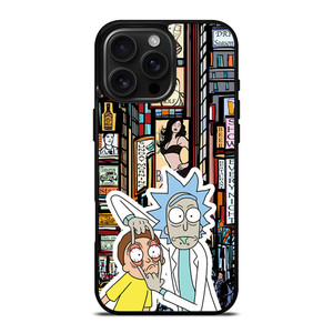 RICK AND MORTY TIMES SQUARE ART iPhone 16 Pro Max Case Cover RICK AND MORTY TIMES SQUARE ART iPhone 16 Pro Max Case Cover