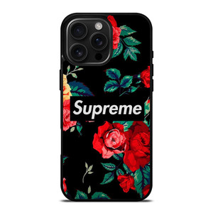 SUPREME FLOWER LOGO iPhone 16 Pro Max Case Cover SUPREME FLOWER LOGO iPhone 16 Pro Max Case Cover