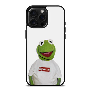 SUPREME KERMIT SESAME STREET iPhone 16 Pro Max Case Cover
