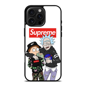 SUPREME RICK AND MORTY iPhone 16 Pro Max Case Cover SUPREME RICK AND MORTY iPhone 16 Pro Max Case Cover