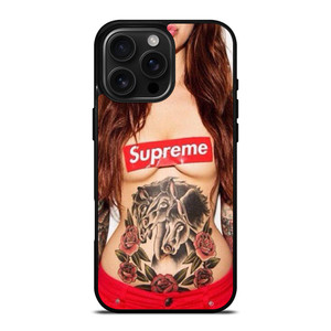 SUPREME SEXY GIRL 3 iPhone 16 Pro Max Case Cover