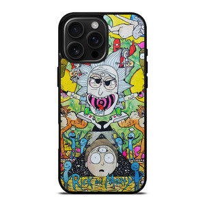 TRIPPY RICK AND MORTY iPhone 16 Pro Max Case Cover