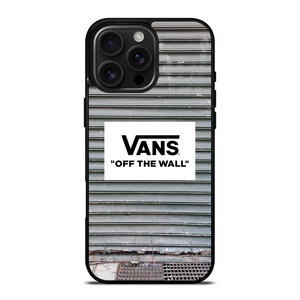 VANS OFF THE WALL IRON STRIPE iPhone 16 Pro Max Case Cover VANS OFF THE WALL IRON STRIPE iPhone 16 Pro Max Case Cover