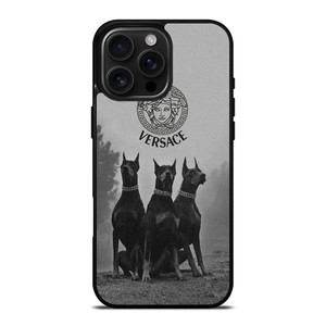 VERSACE LOGO DOBERMAN iPhone 16 Pro Max Case Cover VERSACE LOGO DOBERMAN iPhone 16 Pro Max Case Cover