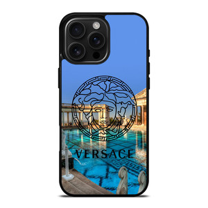 VERSACE LOGO POOL PALACE iPhone 16 Pro Max Case Cover