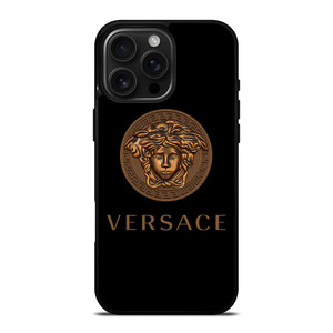 VERSACE MEDUSA HEAD BRONZE EMBLEM iPhone 16 Pro Max Case Cover VERSACE MEDUSA HEAD BRONZE EMBLEM iPhone 16 Pro Max Case Cover