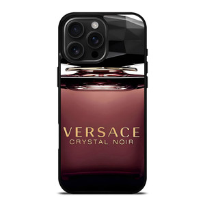 VERSACE PERFUME CRYSTAL NOIR iPhone 16 Pro Max Case Cover VERSACE PERFUME CRYSTAL NOIR iPhone 16 Pro Max Case Cover