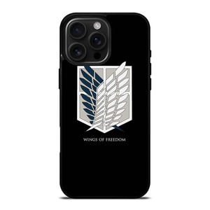 WINGS OF FREEDOM ATTACK ON TITAN SYMBOL iPhone 16 Pro Max Case Cover WINGS OF FREEDOM ATTACK ON TITAN SYMBOL iPhone 16 Pro Max Case Cover