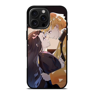 ZENITSU AND NEZUKO KAMADO DEMON SLAYER iPhone 16 Pro Max Case Cover ZENITSU AND NEZUKO KAMADO DEMON SLAYER iPhone 16 Pro Max Case Cover