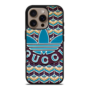 ADIDAS FEAT GUCCI LOGO iPhone 16 Pro Case Cover