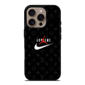 AIR JORDAN NIKE LV LOUIS VUITTON iPhone 16 Pro Case Cover
