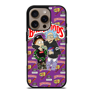 BACKWOODS CIGAR RICK AND MORTY iPhone 16 Pro Case Cover