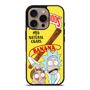 BACKWOODS CIGARS BANANA RICK AND MORTY iPhone 16 Pro Case Cover BACKWOODS CIGARS BANANA RICK AND MORTY iPhone 16 Pro Case Cover
