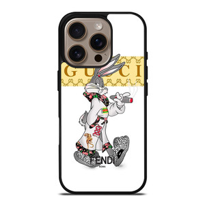 BUGS BUNNY GUCCI FENDI ROMA LOGO iPhone 16 Pro Case Cover BUGS BUNNY GUCCI FENDI ROMA LOGO iPhone 16 Pro Case Cover