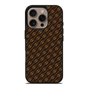 BURBERRY LOGO PATTERN EMBLEM BROWN iPhone 16 Pro Case Cover BURBERRY LOGO PATTERN EMBLEM BROWN iPhone 16 Pro Case Cover