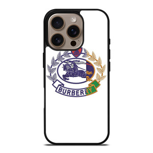 BURBERRY LONDON ICON KNIGHT LOGO iPhone 16 Pro Case Cover BURBERRY LONDON ICON KNIGHT LOGO iPhone 16 Pro Case Cover
