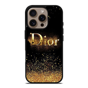 DIOR GOLDEN LOGO iPhone 16 Pro Case Cover DIOR GOLDEN LOGO iPhone 16 Pro Case Cover