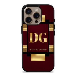DOLCE AND GABBANA LOGO RED iPhone 16 Pro Case Cover DOLCE AND GABBANA LOGO RED iPhone 16 Pro Case Cover