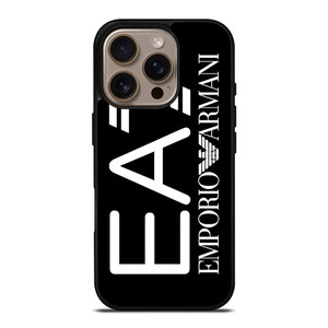 EA7 EMPORIO ARMANI LOGO ICON iPhone 16 Pro Case Cover EA7 EMPORIO ARMANI LOGO ICON iPhone 16 Pro Case Cover