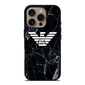GIORGIO ARMANI LOGO BLACK MARBLE iPhone 16 Pro Case Cover GIORGIO ARMANI LOGO BLACK MARBLE iPhone 16 Pro Case Cover