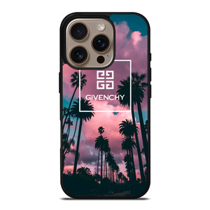 GIVENCHY LOGO PALM TREES iPhone 16 Pro Case Cover GIVENCHY LOGO PALM TREES iPhone 16 Pro Case Cover