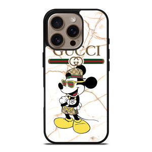 GUCCI FASHION MICKEY MOUSE iPhone 16 Pro Case Cover GUCCI FASHION MICKEY MOUSE iPhone 16 Pro Case Cover