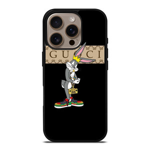 GUCCI LOGO BUGS BUNNY CARTOON iPhone 16 Pro Case Cover GUCCI LOGO BUGS BUNNY CARTOON iPhone 16 Pro Case Cover