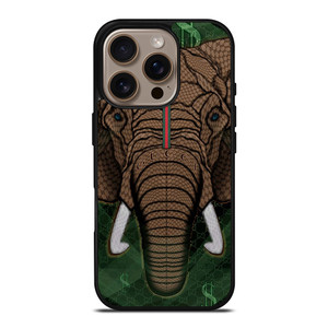 GUCCI LOGO ELEPHANT ICON iPhone 16 Pro Case Cover