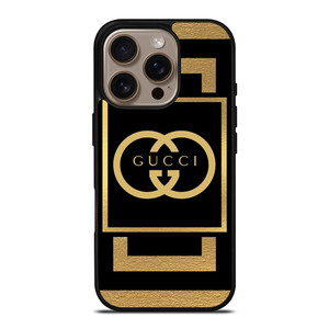 GUCCI LOGO GOLD iPhone 16 Pro Case Cover GUCCI LOGO GOLD iPhone 16 Pro Case Cover