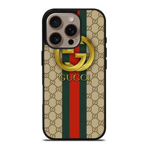 GUCCI LOGO GUCCI ICON PATTERN iPhone 16 Pro Case Cover GUCCI LOGO GUCCI ICON PATTERN iPhone 16 Pro Case Cover