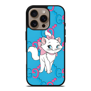 GUCCI LOGO PATTERN MARIE ARISTOCAT DISNEY iPhone 16 Pro Case Cover GUCCI LOGO PATTERN MARIE ARISTOCAT DISNEY iPhone 16 Pro Case Cover