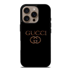 GUCCI LOGO ROSE GOLD ICON EMBLEM iPhone 16 Pro Case Cover GUCCI LOGO ROSE GOLD ICON EMBLEM iPhone 16 Pro Case Cover