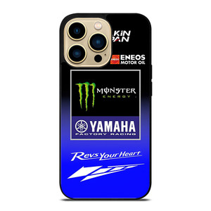 YAMAHA RACING MONSTER ENERGY 2  iPhone 14 Pro Max Case Cover YAMAHA RACING MONSTER ENERGY 2  iPhone 14 Pro Max Case Cover