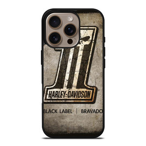 HARLEY DAVIDSON 1 BLACK LABEL iPhone 16 Pro Case Cover HARLEY DAVIDSON 1 BLACK LABEL iPhone 16 Pro Case Cover