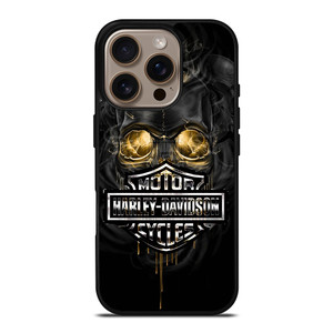 HARLEY DAVIDSON HOT SKULL iPhone 16 Pro Case Cover HARLEY DAVIDSON HOT SKULL iPhone 16 Pro Case Cover
