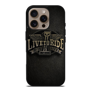 HARLEY DAVIDSON LIVE TO RIDE iPhone 16 Pro Case Cover