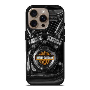 HARLEY DAVIDSON LOGO MOTORCYCLES ENGINE iPhone 16 Pro Case Cover