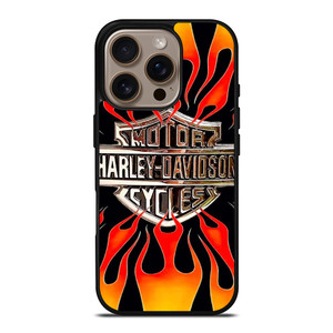 HARLEY DAVIDSON MOTORCYCLE LOGO FLAME iPhone 16 Pro Case Cover HARLEY DAVIDSON MOTORCYCLE LOGO FLAME iPhone 16 Pro Case Cover