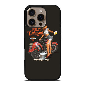HARLEY DAVIDSON SEXY GIRL iPhone 16 Pro Case Cover HARLEY DAVIDSON SEXY GIRL iPhone 16 Pro Case Cover
