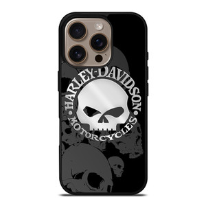 HARLEY DAVIDSON SKULL LOGO 2 iPhone 16 Pro Case Cover