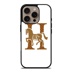 HERMES PARIS LOGO HORSE ICON iPhone 16 Pro Case Cover
