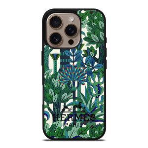 HERMES PARIS PATTERN NATURE iPhone 16 Pro Case Cover HERMES PARIS PATTERN NATURE iPhone 16 Pro Case Cover